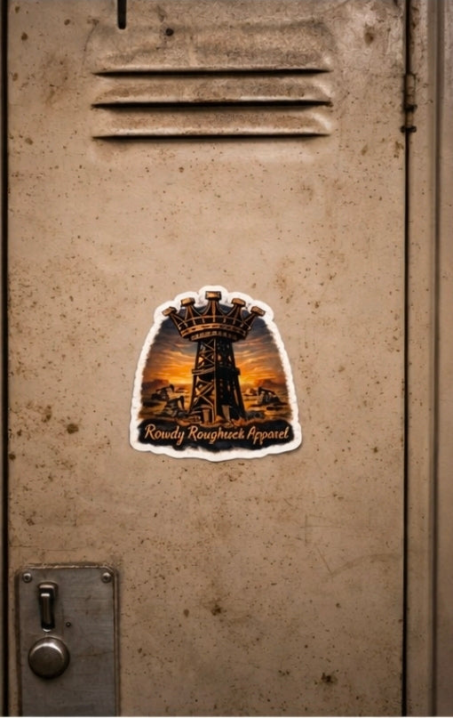 RRA Sunset Sticker 3"x3"