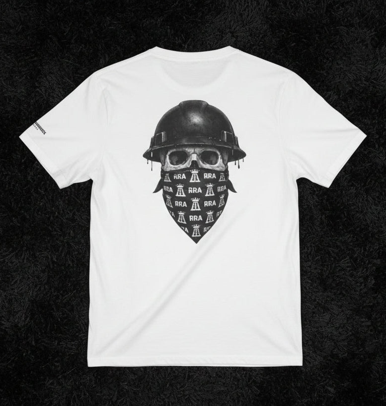 Rowdy Roughneck Skull Tee