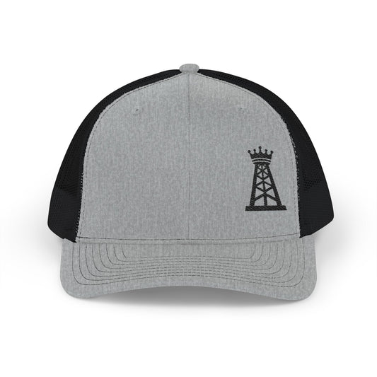 Rowdy Roughneck Apparel Crown Derrick Hat – Richardson 112 Trucker Cap – Embroidered