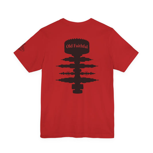Old Faithful BOP T-Shirt | Rowdy Roughneck Apparel | Oilfield Blowout Preventer Tee