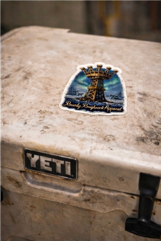 Alaskan Roughneck Sticker 3"x3"