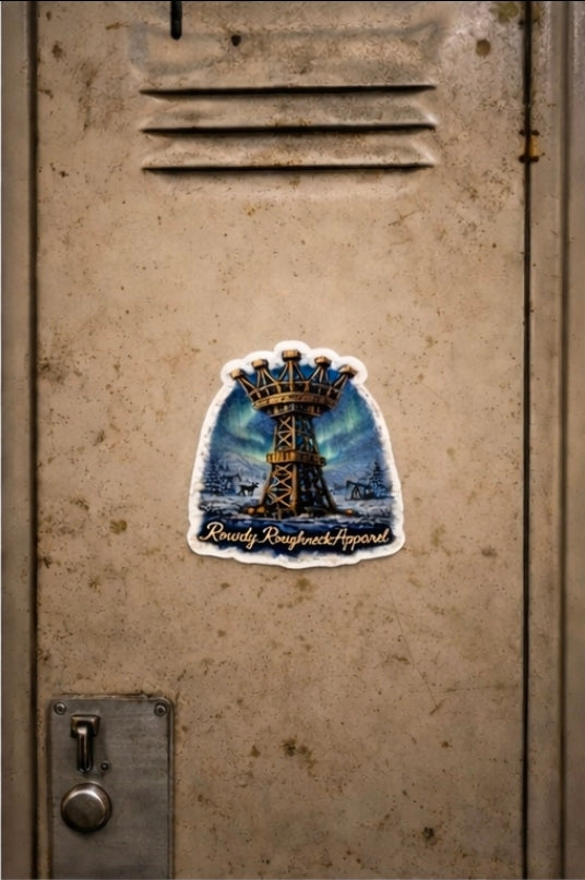 Alaskan Roughneck Sticker 3"x3"