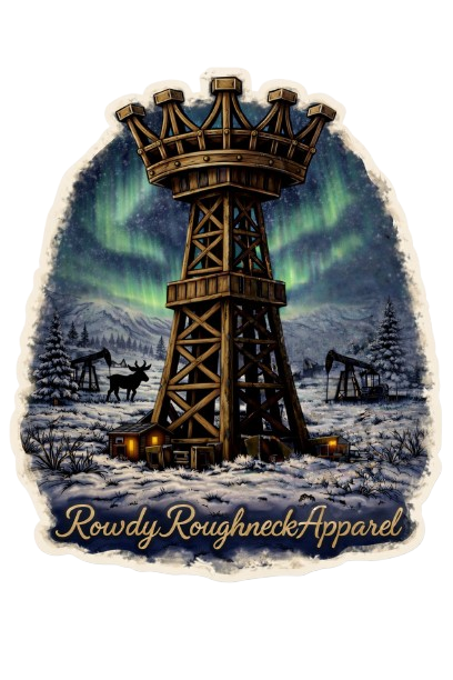 Alaskan Roughneck Sticker 3"x3"