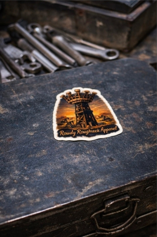 RRA Sunset Sticker 3"x3"