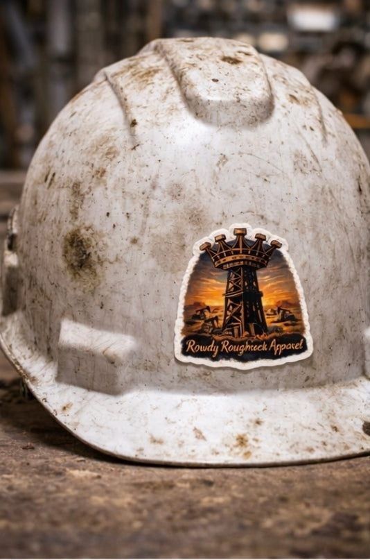 RRA Sunset Sticker 3"x3"